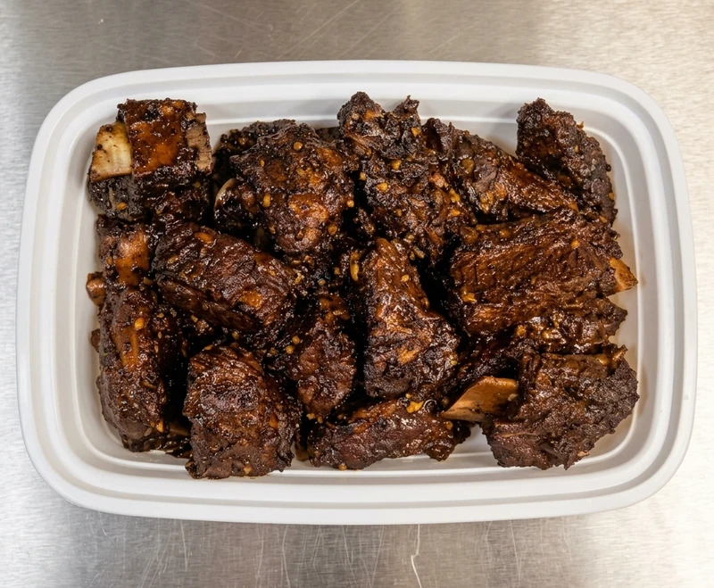 Dry Garlic Spare Ribs Chinese takeout dish at Spring Wok Express Stoney Creek